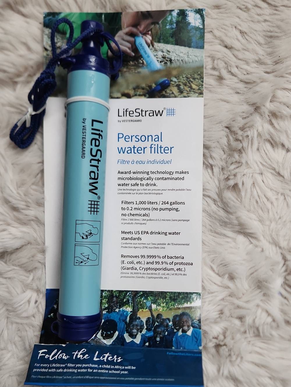 LifeStraw NWT Personal Water Filter
